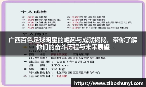 广西百色足球明星的崛起与成就揭秘，带你了解他们的奋斗历程与未来展望